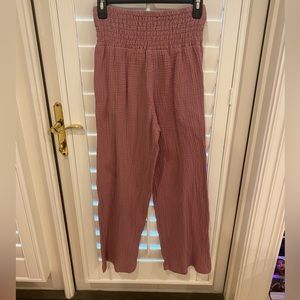 High Waisted Orchid Pants